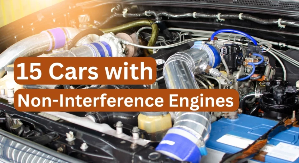 List of 15 Cars with Non-Interference Engines By Top Brands