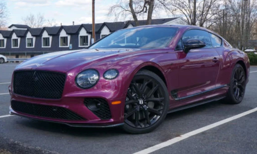 Bentley Continental GT Azure purple