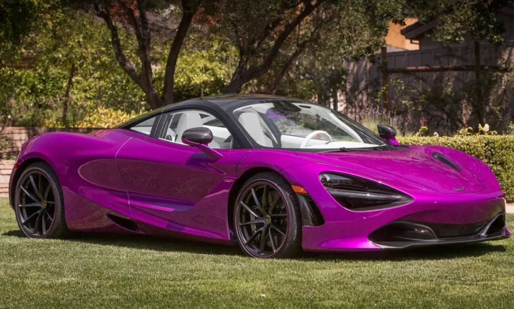 McLaren 720S Mauvine Blue